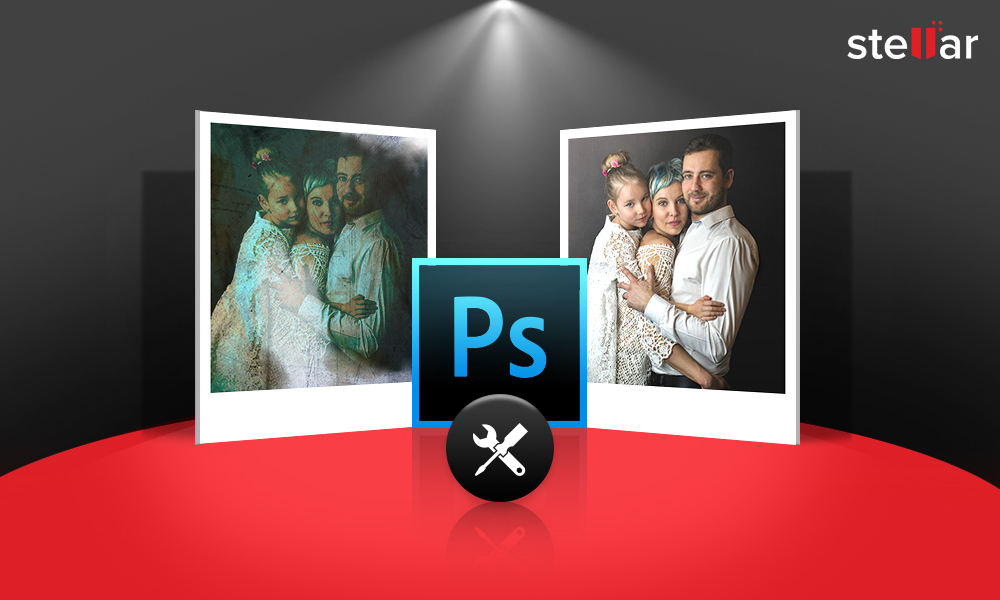 Restoration damaged process recover adobe torn pieces puzzle Fixing Old and Damaged Photos with Photoshop