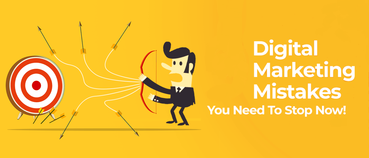 Common Digital Marketing Mistakes to Avoid