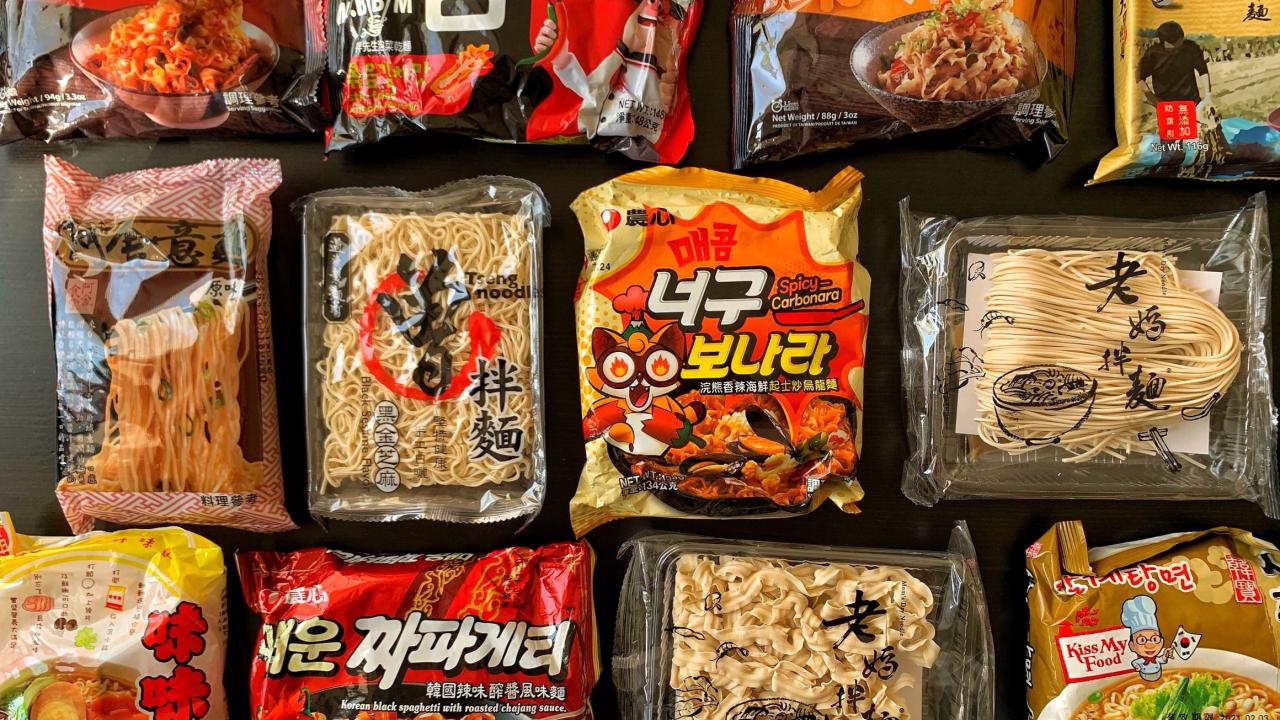 Instant Noodles A Global Comparison of Flavors