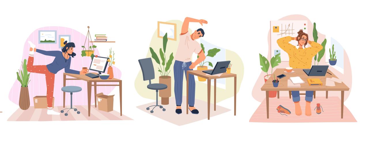 How to Stay Healthy While Working a Desk Job